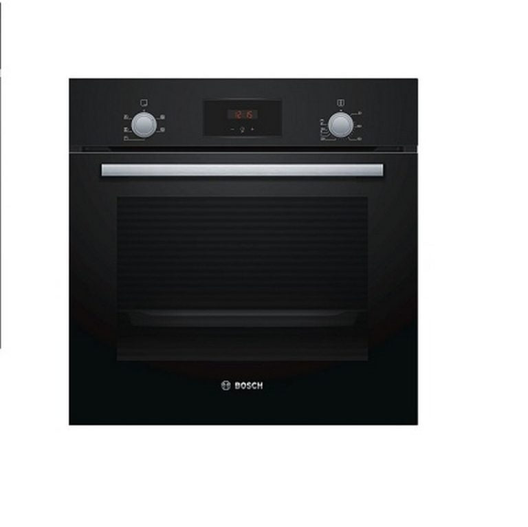 Bosch Series Built In Electric Single Oven Black Hhf Ba B Swans Electrical