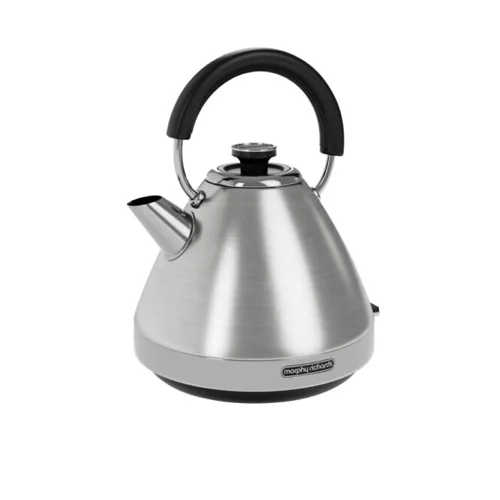 Morphy Richards Venture Pyramid Kettle Stainless Steel Swans Electrical