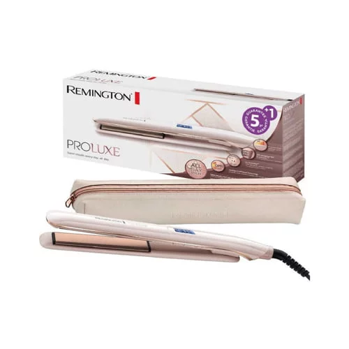 Remington Proluxe Hair Straightener Rose Gold Swans Electrical