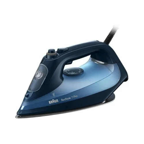 Braun TexStyle 7 Pro Steam Iron Blue SI7160BL Swans Electrical