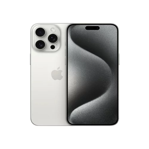 Apple iPhone 15 ProMax | 256GB | White Titanium - Swans Electrical