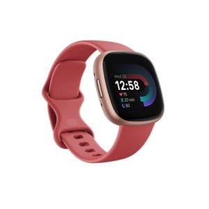 Fitbit Versa 4 Smartwatch | Pink Sand & Copper Rose | 79-FB523RGRW