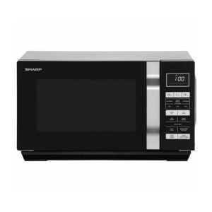 Sharp | 23L Freestanding Flat Bed Microwave | Black | R360KM
