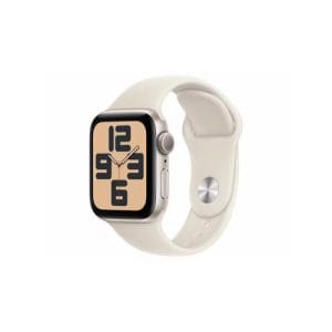 Apple Watch SE | GPS | 40mm | Starlight Aluminium Case with Starlight Sport Band M/L | MXEG3QA/A
