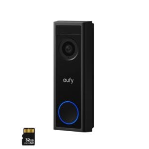 Eufy C31 2K Video Doorbell with 32GB MicroSD Card | T8223312