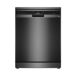 Siemens iQ500 | 14 Place Freestanding Dishwasher | Brushed Black Steel | SN25EC13CE