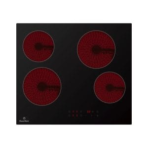 Powerpoint 60cm 4 Zone Ceramic Hob with Touch Control | P154MDTC