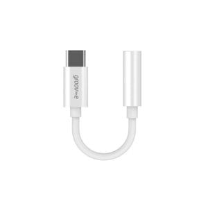 Groov-e USB-C to 3.5mm AUX Adapter Audio Cable 10cm | GV-MA082-WE