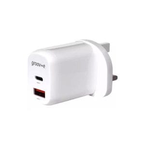 Groov-e USB-C & USB-A Charger 20W | GV-MA105-WE