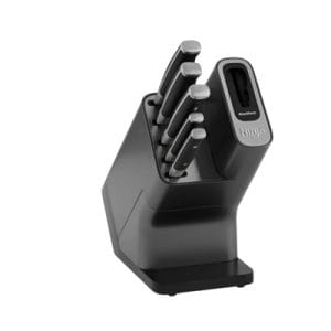 Ninja Foodi StaySharp 5-Piece Knife Set with Block & Sharpener | K32005UK
