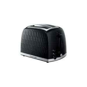 Russell Hobbs Honeycomb | 2 Slice Toaster | Black | 26061