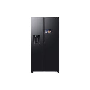 Samsung Series 9 | Bespoke AI American Fridge Freezer | Black | RS90F64EEFEU