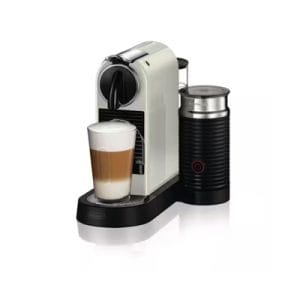 DeLonghi Nespresso Citiz Coffee Machine with Milk | White | EN267.WAE