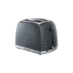 Russell Hobbs Honeycomb | 2 Slice Toaster | Grey | 26063