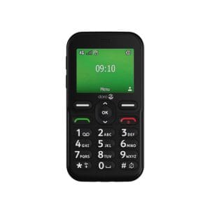 Doro Leva E10 Sim Free Mobile Phone | Black | 1031065