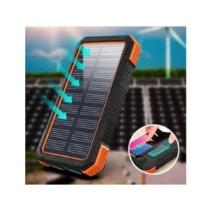 iSnatch 20000mAh Smart Solar Powered Powerbank | 34.3800.51
