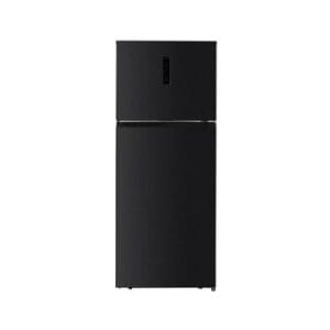 Belling 71cm Wide Top Mounted Freestanding Fridge Freezer | Black Steel | BFF415BKIX