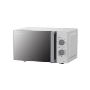 Powerpoint 20L 800W Freestanding Microwave with Mirror Door | White | P22820MMFW