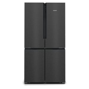 Siemens iQ300 | French Door Fridge Freezer | Brushed Black Steel | KF96NAXEAG