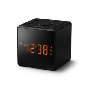 Philips Cube Alarm Clock | Black | TAR4500/10