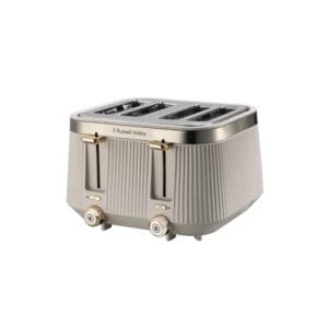 Russell Hobbs Bronte 4 Slice Toaster | Stone | 26771