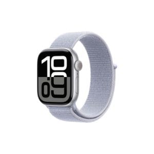 Apple Watch Series 10 | 42mm Silver Aluminium Case with Blue Cloud Sport Loop | MWWD3QA/A