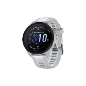 Garmin Forerunner 165 SmartWatch | Mist Grey & Whitestone | 49-GAR-010-02863-21