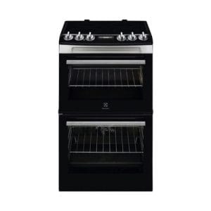 Electrolux 55cm Double Oven Electric Cooker | Stainless Steel | LKR555100X