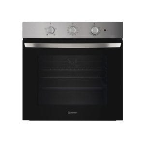 Indesit 66L Built-In Electric Single Oven | Inox | IO233XUK
