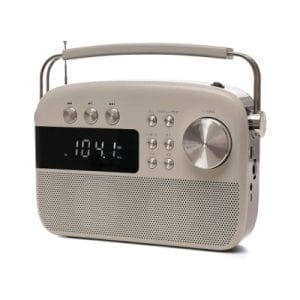 Lloytron Encore AM/FM Portable Radio | Ivory | N6407WH