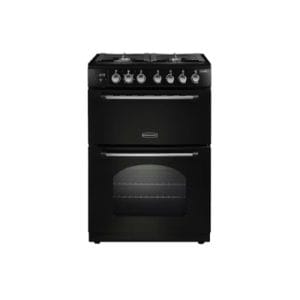 Rangemaster Classic 60cm Dual Fuel Cooker | Black | CLA60DFFBL/C