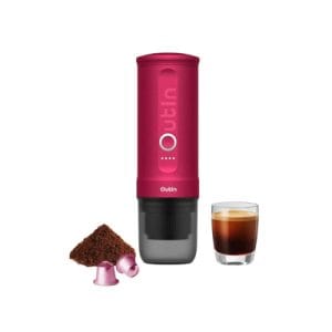 OutIn Nano Portable Electric Espresso Coffee Machine | Crimson Red