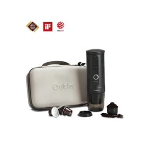 OutIn Nano Portable Electric Espresso Coffee Machine Travel Kit | Space Grey