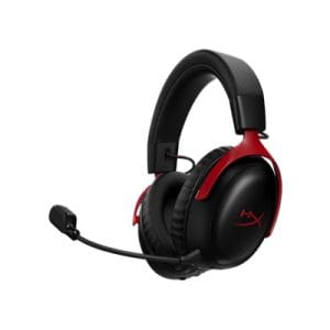 HyperX Cloud III S Wireless Gaming Headset | Black & Red | A59Z0AA