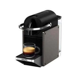 Krups Nespresso Pixie Pod Coffee Machine | Titanium | XN306T40