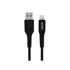 MiTEC MiPOWER Lightning to USB-A Cable | 1M | Black