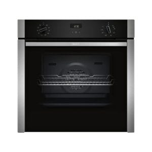 Neff N50 Slide&Hide Built-In Single Oven | Stainless Steel | B3ACE4AN3B