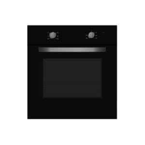 Powerpoint Built-In Single Fan Oven | Black | P24EMDBL