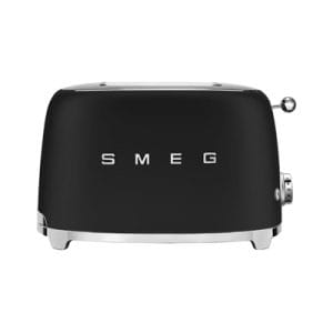 Smeg Retro Style | 2 Slice Toaster | Matte Black | TSF01BLMUK