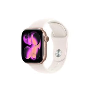 Apple Watch Series 11 | GPS | 42mm | Rose Gold Aluminium Light Blush Sport Band | M/L | MEU44MP/A