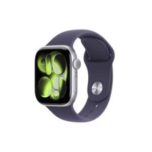 Apple Watch Series 11 | GPS | 42mm | Silver Aluminium Purple Fog Sport Band | M/L | MEU74MP/A