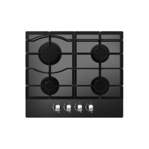 Cata 60cm 4 Burner Gas on Glass Hob | CAUBGOG601BK