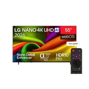 LG 55" NU85 Nano UHD 4K AI Smart TV | 55NU850B6LA