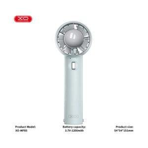 XO Mini 1200mAh Rechargeable Handheld Fan | XO-MF85