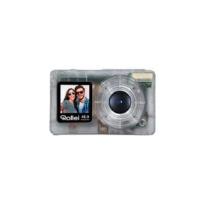 Rollei Compactline Pocket Digital Camera | Transparent Clear | 12096