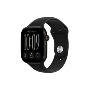 Apple Watch 12 GPS 46mm Black Aluminium Case with Black Sport Band | M/L | MJEL4MP/A