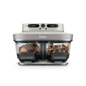 Ninja CRISPi DualZone 8-Function Glass AirFryer | Bone | DD102UKIV2