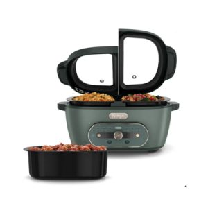 Ninja MultiPot XL 12-in-1 DualZone Multicooker | Vista Green | MZ1001UKGN7