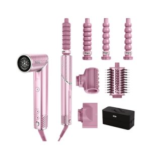 Shark FlexStyle IonCurl 5-in-1 Hair Styler & Hair Dryer | Pink | HD850UKPK